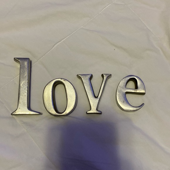 Metal Love letters - Picture 1 of 2